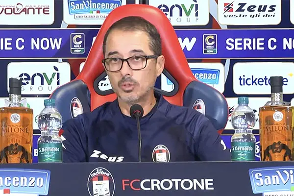 Mister Longo: Crotone pronto a sfidare un Catania competitivo (Video)