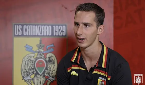 Catanzaro Calcio Tommaso Cassandro: ecco le sue prime parole in Giallorosso (Video)