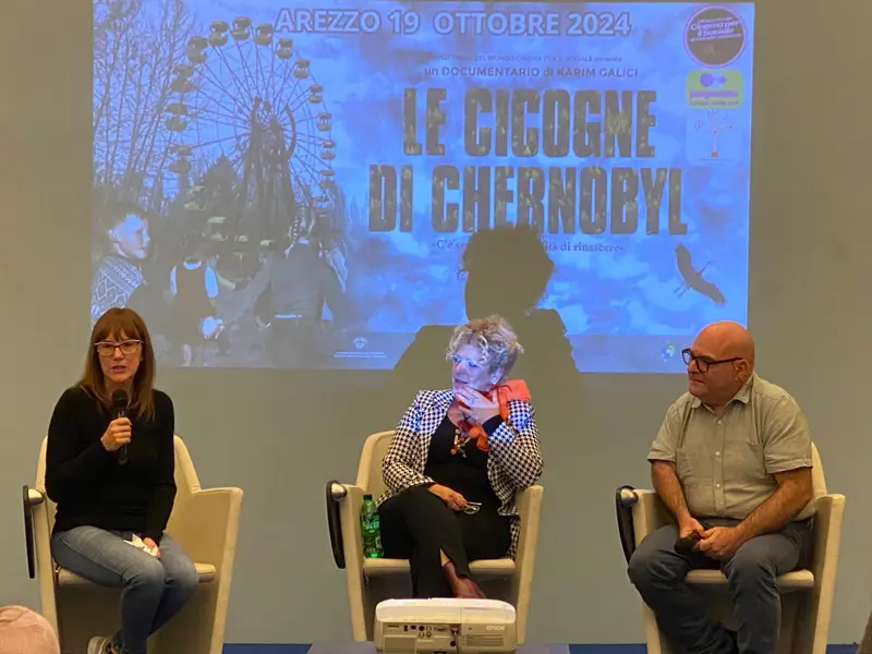 Arezzo accoglie con calore la première toscana di "Le Cicogne di Chernobyl", il primo film dedicato alla generosità delle famiglie italiane