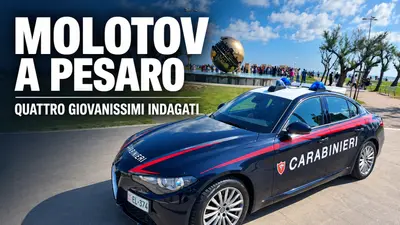 Molotov costruite e testate in un capannone a Pesaro indagati quattro giovanissimi