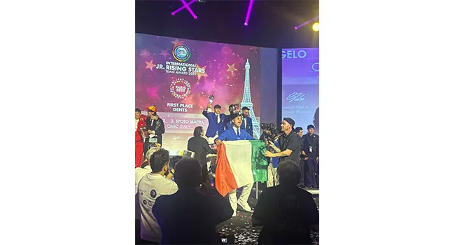 L’hairstylist catanese Mattia Spoto ha conquistato il podio a Parigi alla manifestazione internazionale “OMC Hairworld”