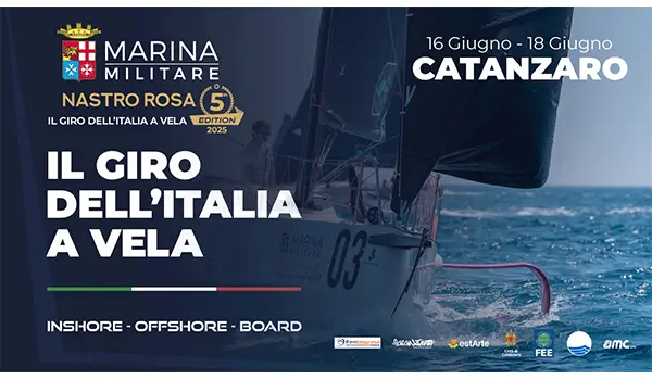Torna domani a Catanzaro il Nastro Rosa Tour: tre giorni di regate, mare, gusto e spettacolo al porto