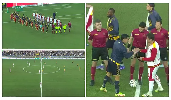 Juve Stabia-Catanzaro 1-1. La prima rete stagionale di Di Francesco rimonta quella iniziale di capitan Mosti.