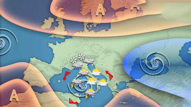 Allerta Meteo: weekend di maltempo con temporali e neve a bassa quota, tutti i dettagli