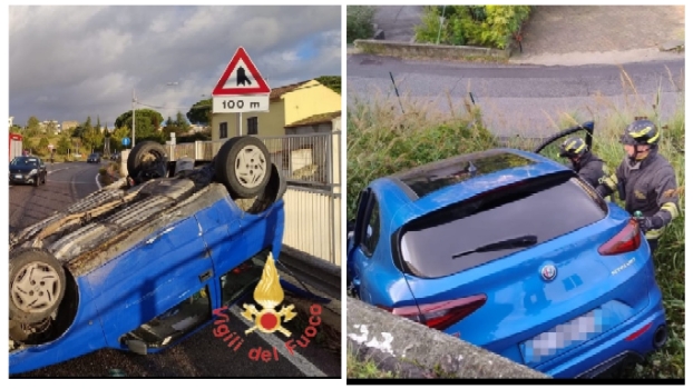 Incidente sulla Tangenziale Ovest di Catanzaro: due feriti