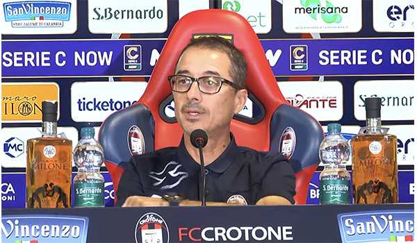 Crotone-Benevento: Mister Longo - "Non siamo ancora fuori dal momento negativo" (Video)