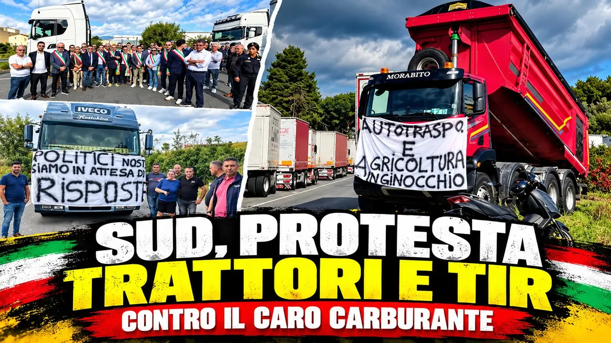 Bovalino: 2^ giornata di protesta contro il caro carburanti. Lavoratori e imprese chiedono aiuto.