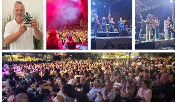 Grande festa di musica e divertimento con Paolo Belli e la sua Big Band in  Piazza Kennedy di Rende per i 120 anni della BCC Mediocrati