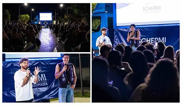 Grande successo per la tappa a Cosenza di “SCHERMI – CINEMA MULTIPIAZZA”