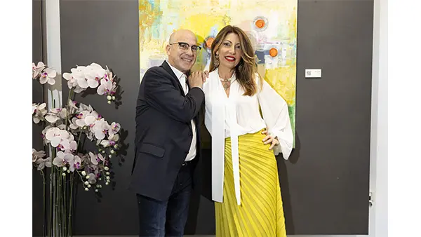 Inaugurata con successo la bipersonale “Custodi dell’invisibile” dedicata a Mario Schifano e Dario Schelfi 