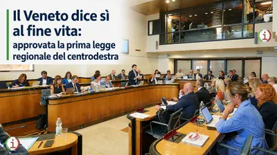Il Veneto dice sì al fine vita: approvata la prima legge regionale del centrodestra