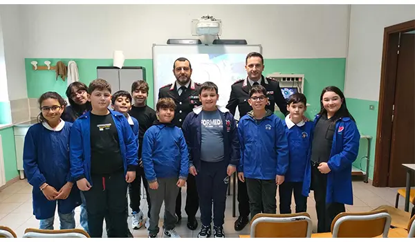 A lezione con i Carabinieri