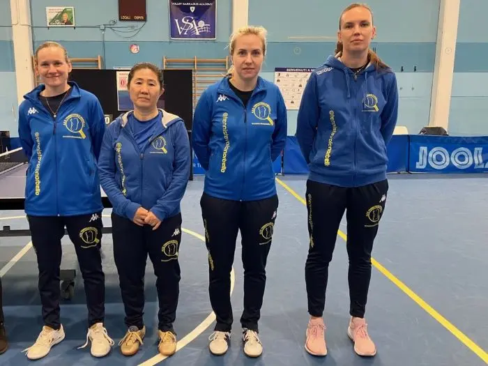 Tennistavolo Norbello: esordio a Cagliari per la A1 femminile