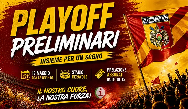 Playoff Serie B: prelazione abbonati Catanzaro, prezzi e modalità di acquisto
