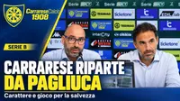 Carrarese calcio riparte da Pagliuca con una nuova identità per conquistare la salvezza. Video