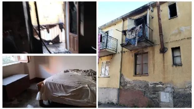Incendio a Crichi Centro: tragedia sfiorata, decisivo l’intervento di Massimo Talarico
