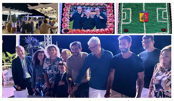 US Catanzaro, serata speciale al Marina Blu BeachClub di Montepaone tra emozioni e spirito giallorosso