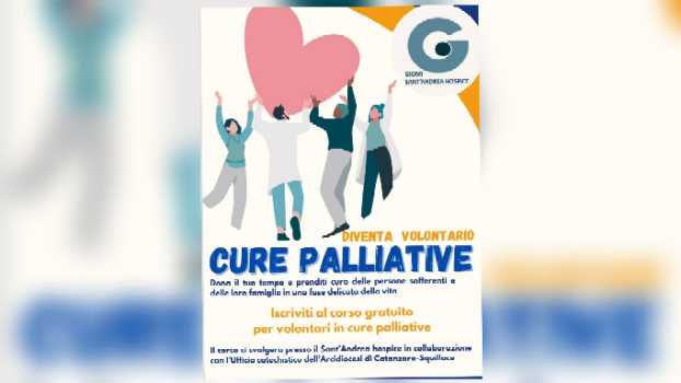 Diventa volontario in cure palliative: al via il corso gratuito al Sant’Andrea Hospice di Catanzaro