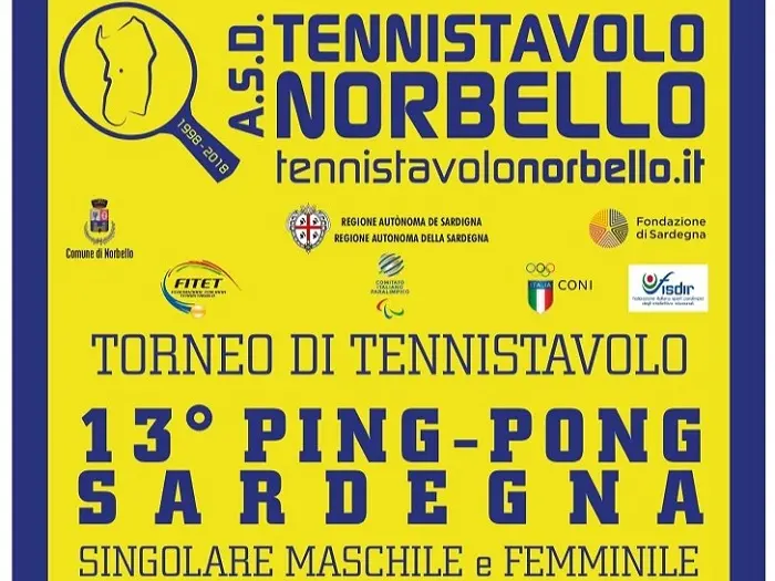 Tennistavolo Norbello: sarà una Giornata paralimpica nel Guilcer ricca di emozioni