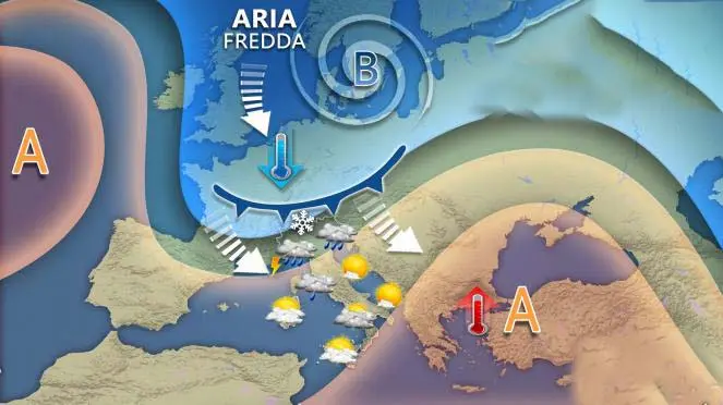 Previsioni Meteo: Natale tra alta pressione, ritorno del freddo e del maltempo