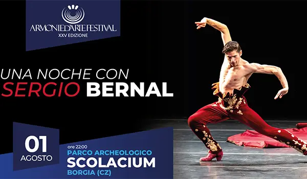 Una Noche con Sergio Bernal: la grande danza internazionale ad Armonie d'Arte Festival