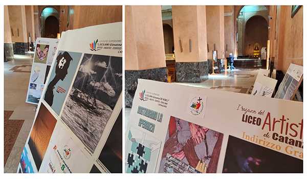 Nasce il Premio Monsignor Nicola Canino: un murales al Santuario di Porto opera di studenti del Liceo Artistico Siciliani De Nobili.