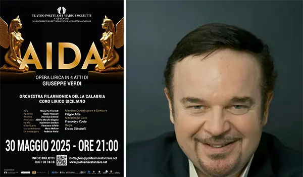 Al Politeama di Catanzaro il gran finale di stagione con la lirica: Aida tra tradizione e modernità