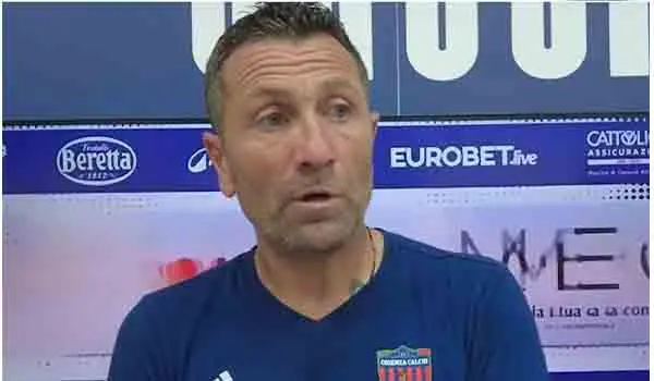 Casertana-Cosenza 1-1: Mister Buscè analizza il pareggio amaro