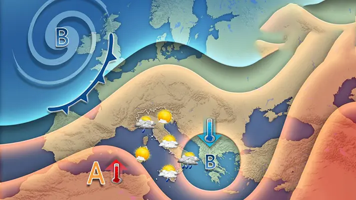 Meteo Weekend: anticiclone in rimonta ma con alcune piogge – Tutti i dettagli