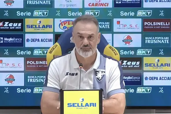 Mister Vivarini pre-gara Frosinone-Juve Stabia: "pronti per una grande stagione" (Video)