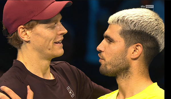 "RE" Sinner: batte Alcaraz e conquista le ATP Finals