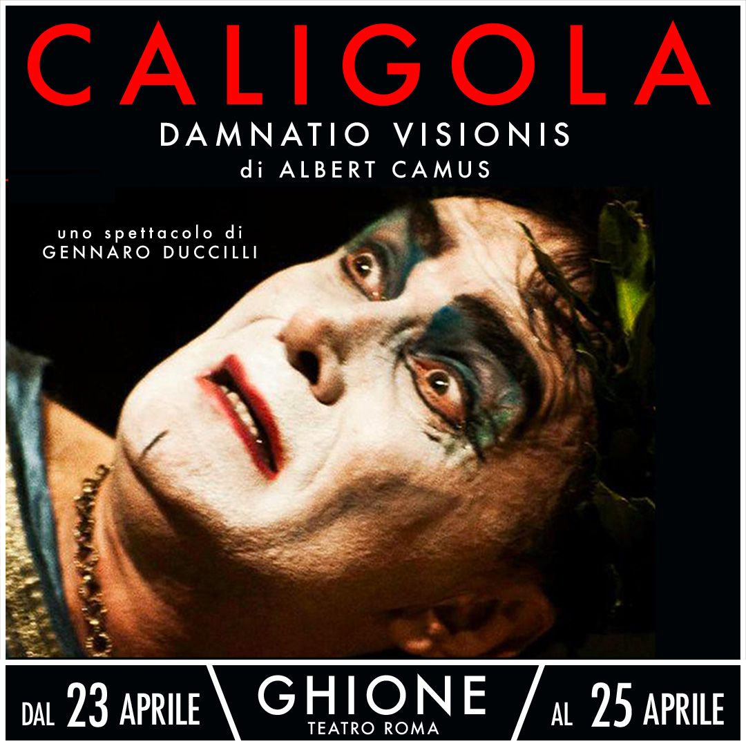 GENNARO DUCCILLI è CALIGOLA di Albert Camus Regia Gennaro Duccilli Scene Sergio Gotti