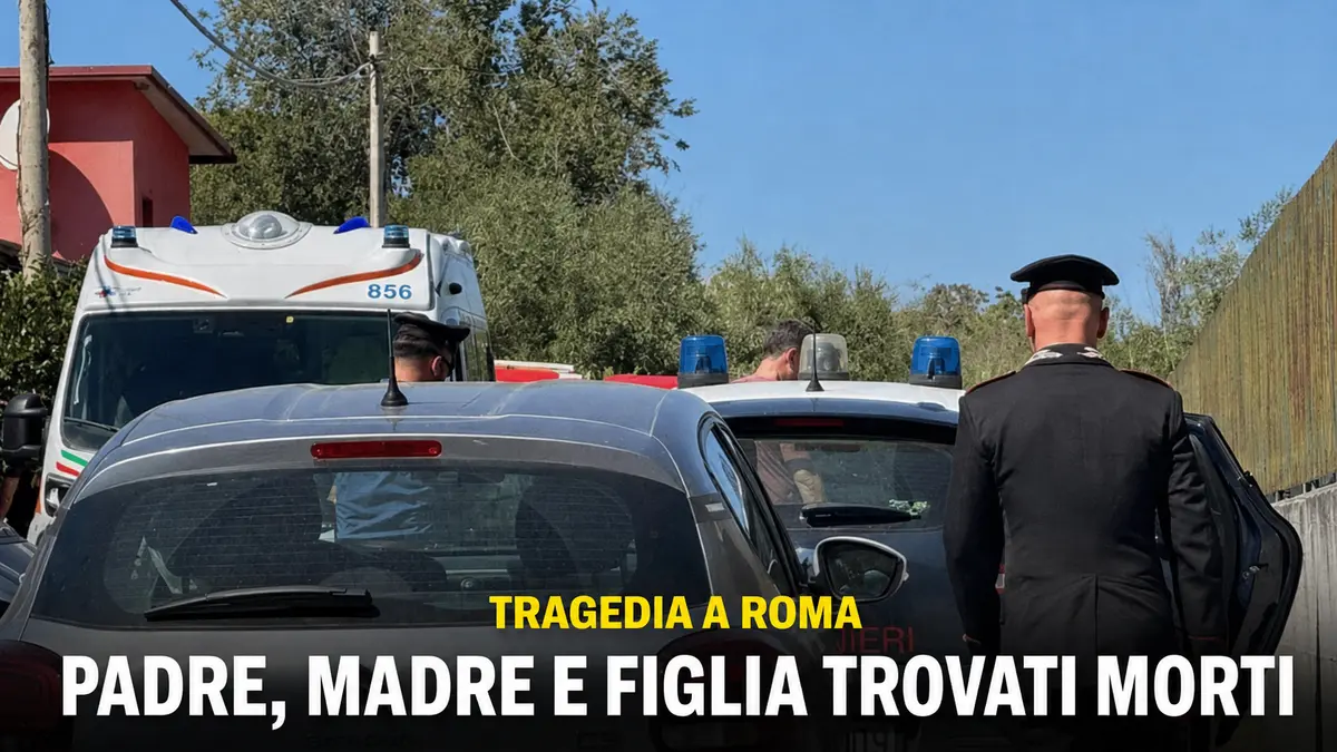 Tragedia a Roma, tre familiari trovati morti in un’abitazione a Pietralata