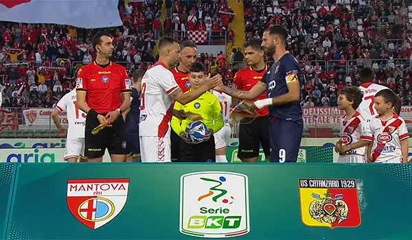 Serie B, recupero della 34^ giornata Mantova-Catanzaro 0-0. Poche emozioni al Martelli: obiettivi centrati da entrambe