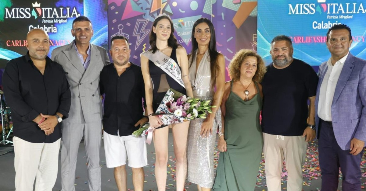 Miss Italia Calabria ha incoronato Miss Miluna Calabria 2026