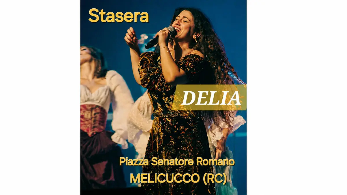 Fatti di Musica Estate: stasera Delia Buglisi in concerto a Melicucco per la festa di San Rocco