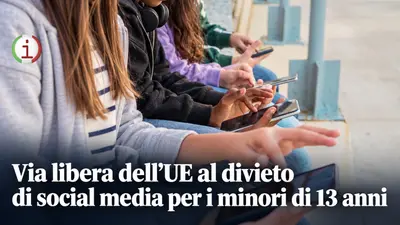 Via libera dell'UE al divieto di social media per i minori di 13 anni