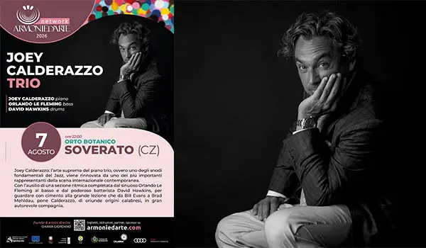 Joey Calderazzo, il grande jazz internazionale ad Armonie d’Arte, tra lirismo, swing e libertà improvvisativa