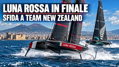 Luna Rossa domina a Napoli e conquista la finale contro Emirates Team New Zealand
