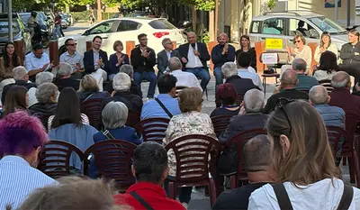 150 persone in Piazza del popolo per la presentazione della lista Morciano di Tutti