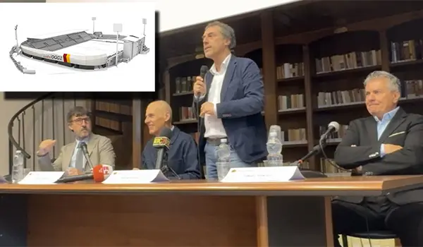 Catanzaro, presentato il progetto di riqualificazione dello stadio “Nicola Ceravolo” Video
