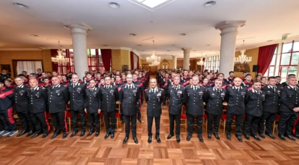 Carabinieri e Sport: il Generale Luongo incontra gli atleti del Centro Sportivo