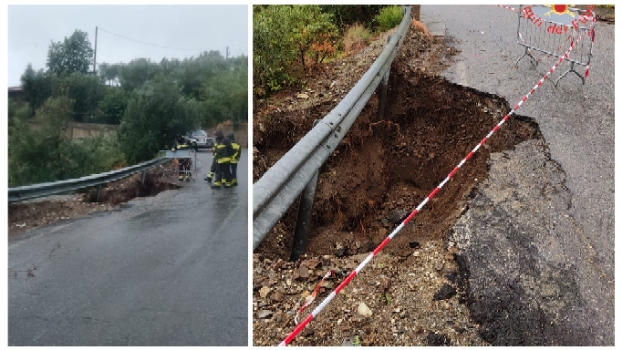 Maltempo in Calabria: Vvf in azione per esondazioni e smottamenti