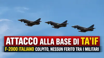 Attacco alla base saudita di Ta'if: F-2000 italiano colpito, nessun ferito tra i militari
