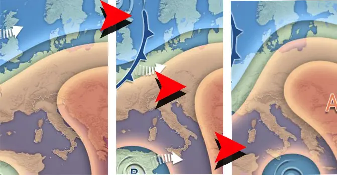 Meteo Italia: anticiclone in rinforzo fino a venerdì, poi svolta nel weekend e verso Natale