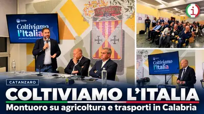 "Coltiviamo l’Italia" a Catanzaro Montuoro rilancia il dialogo su agricoltura e trasporti in Calabria