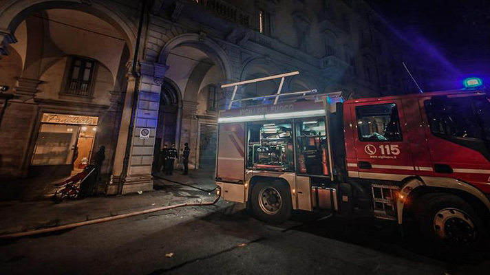 Incendio in centro a Torino: muore un 25enne, due feriti ricoverati