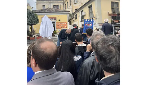 Catanzaro, inaugurata la piazzetta dedicata al partigiano Federico Tallarico “Frico”