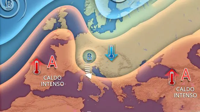 Weekend con temporali e grandine: nuovo impulso nord-atlantico sull’Italia, ecco le zone più a rischio