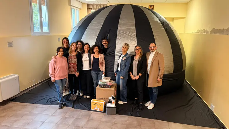 Giannetti Group: Newtecnik dona strumenti STEM alla “scuolina” di San Clemente